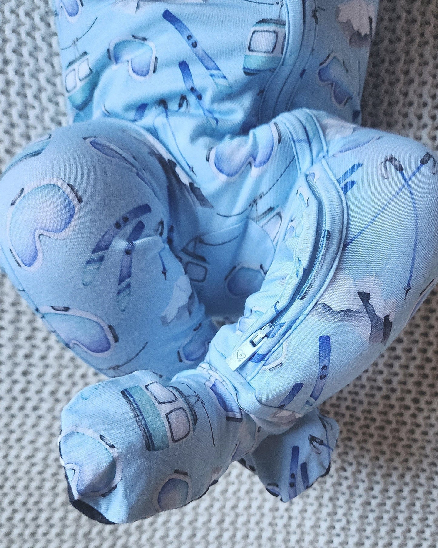 North Zippered Footie