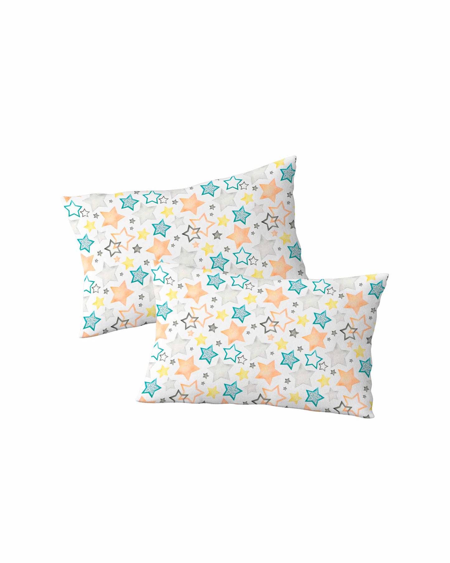 Stars Bamboo Pillowcases: Set of 2
