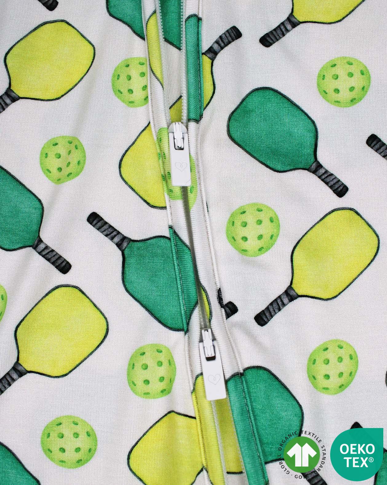 Pat  Zippered Footie