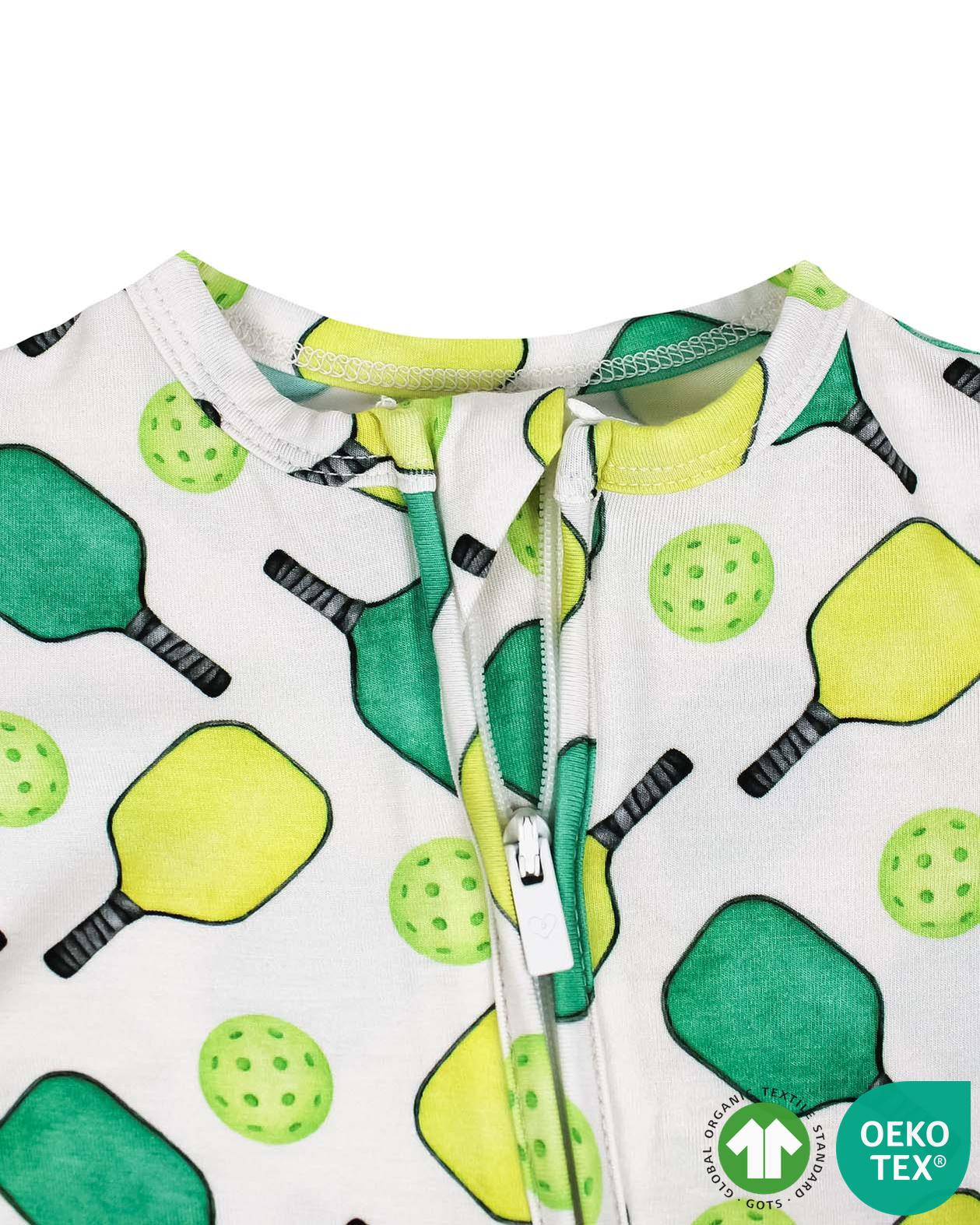 Pat  Zippered Footie