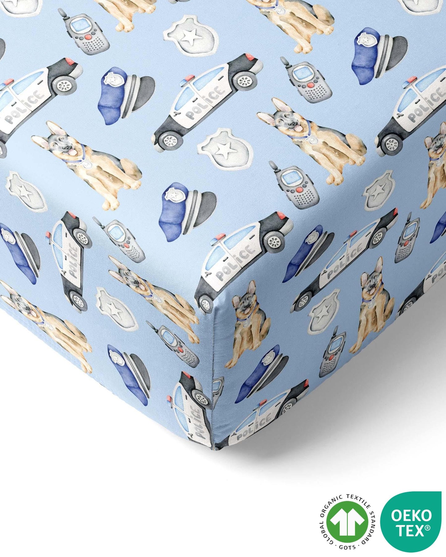 Officer Bamboo Crib sheet
