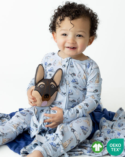 Sustainable Bamboo Police Toy Lovey