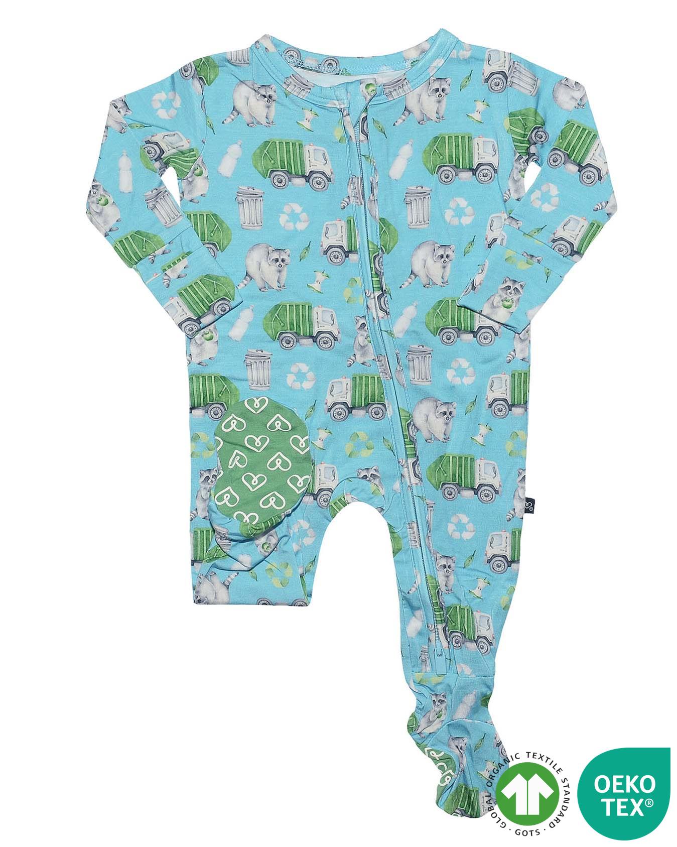 Tony Zippered Footie