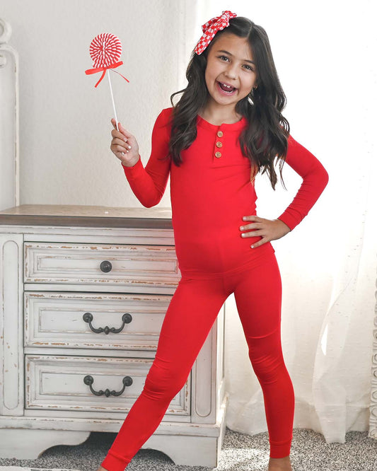 Scarlet Red Toddler Lounge