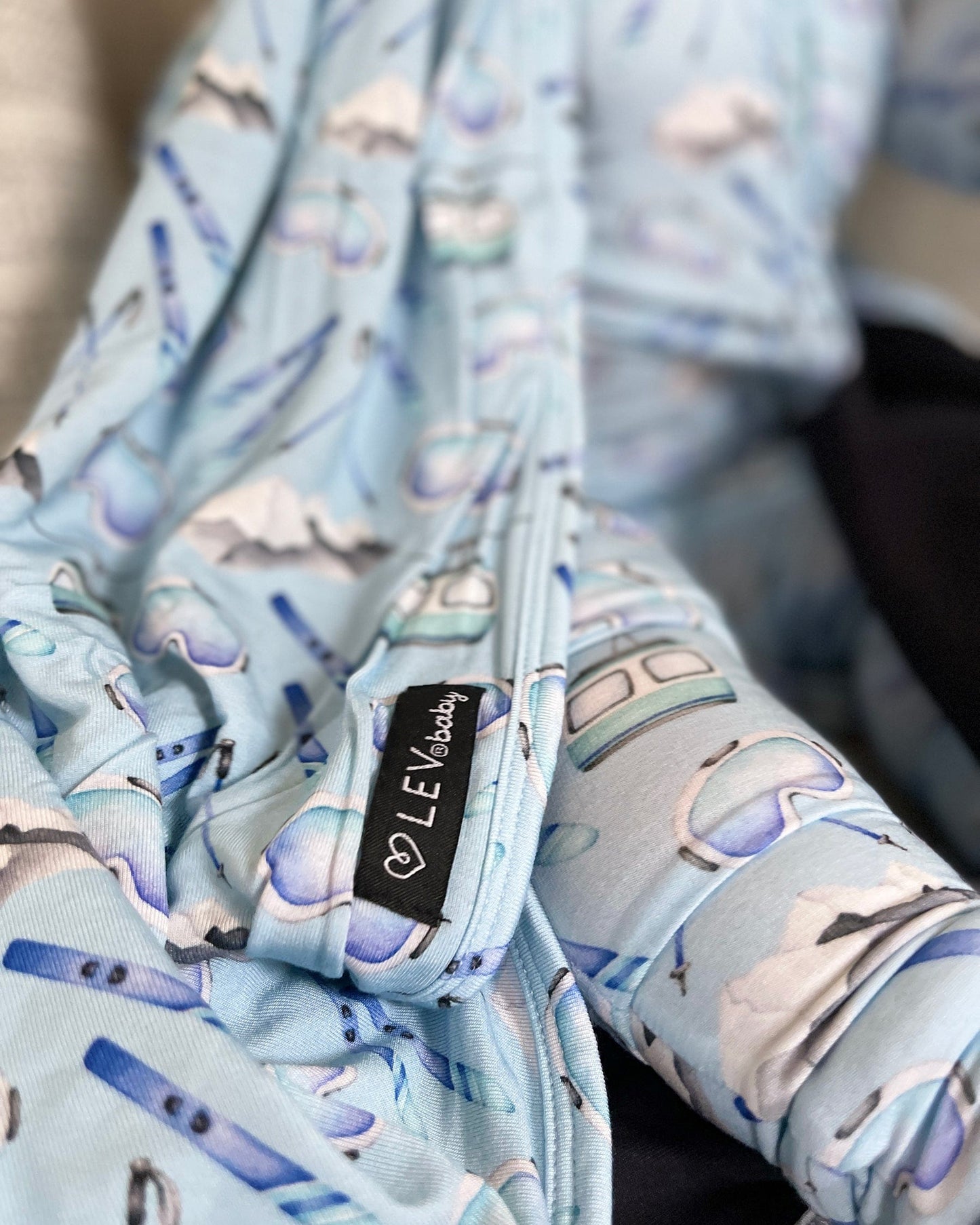 Lev Baby Blanket in North Collection