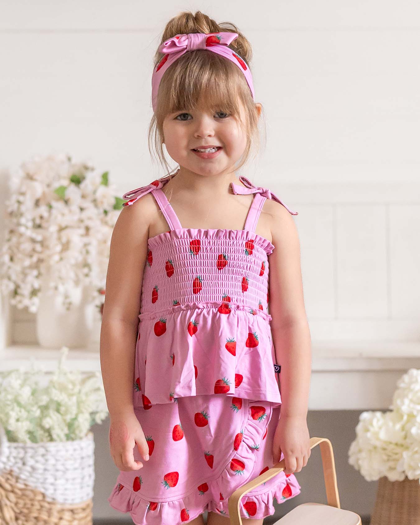 Hadley Smocked Bow Top