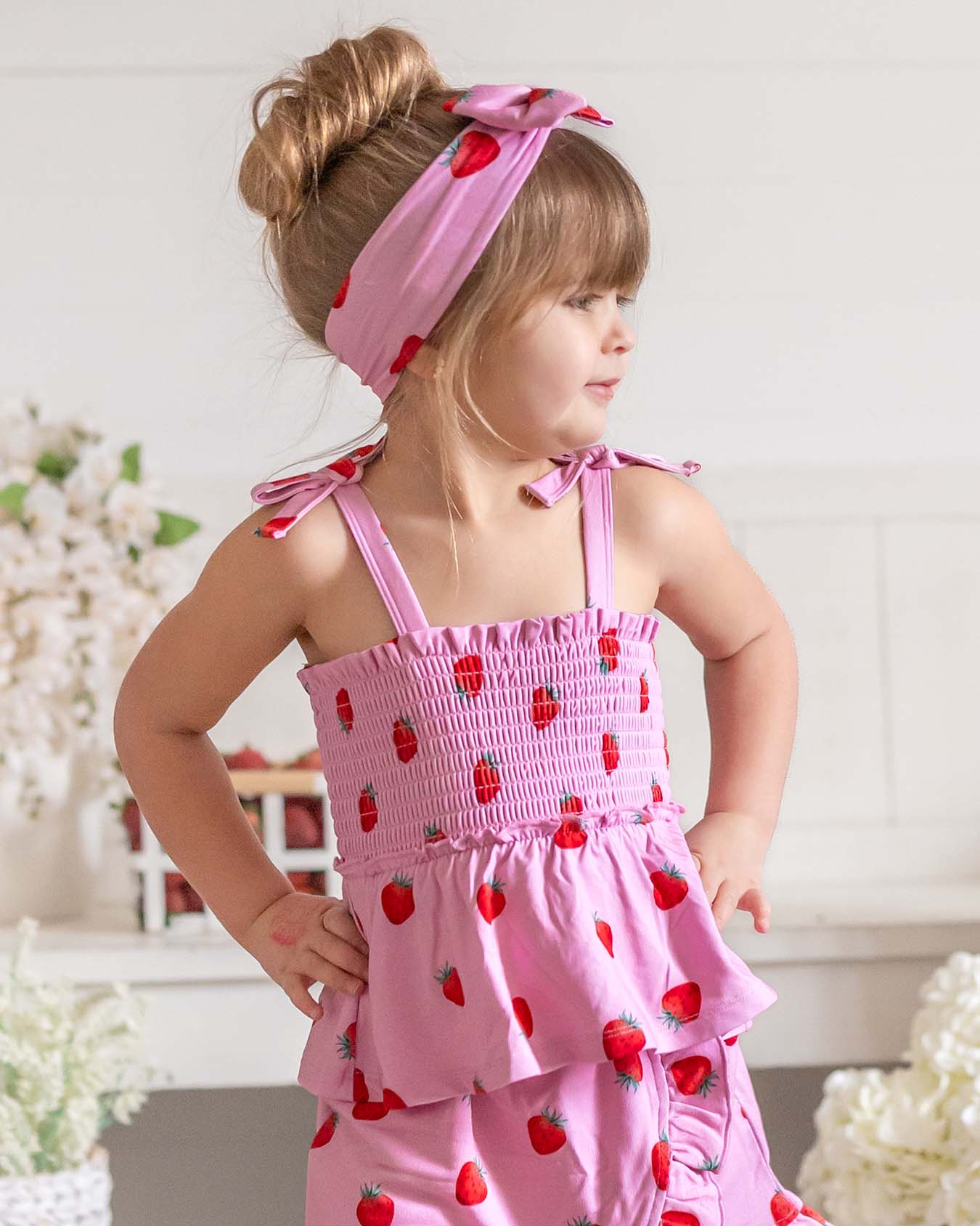 Hadley Smocked Bow Top