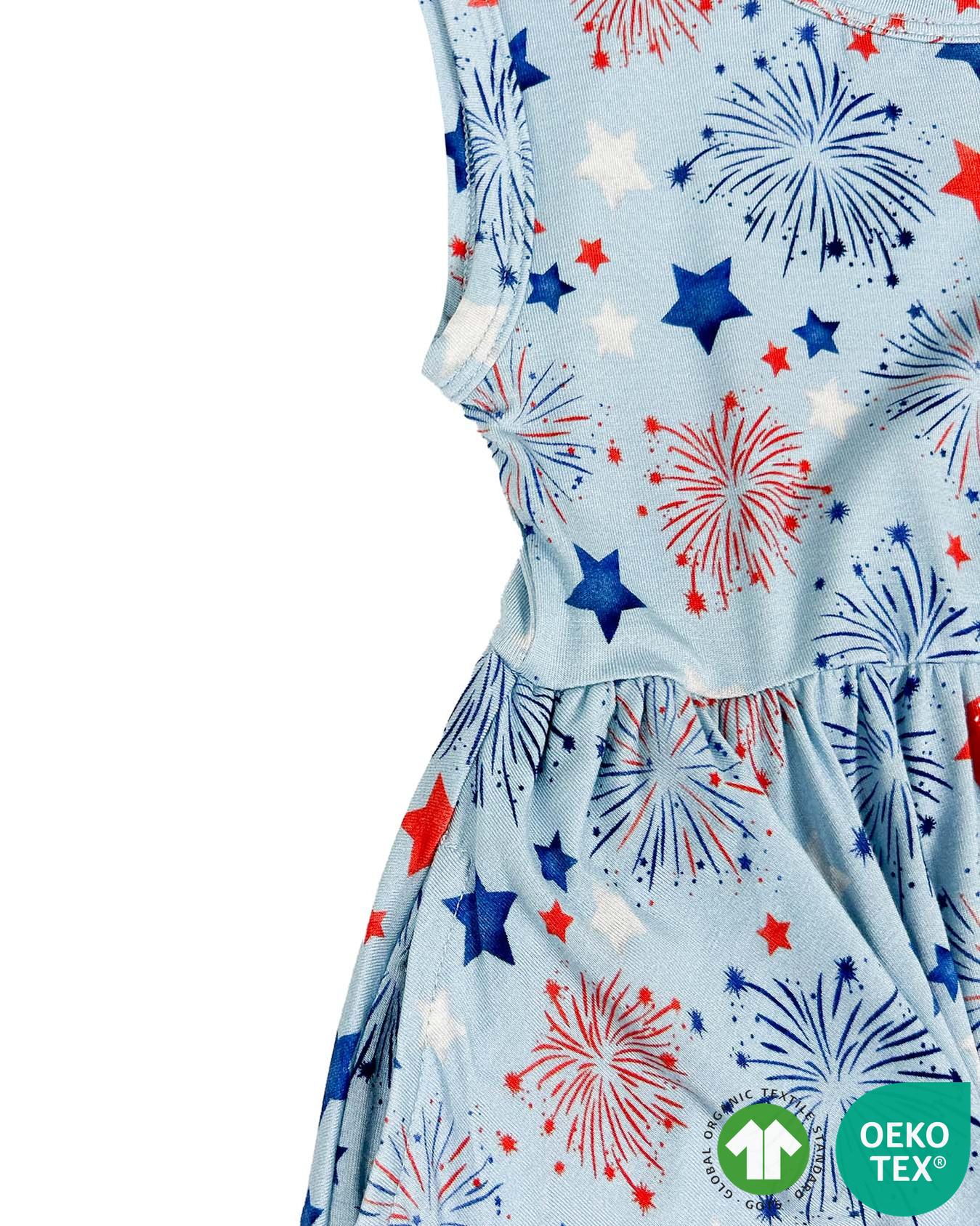 Fireworks Toddler Dress