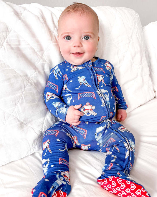 Stanley Zippered Footie