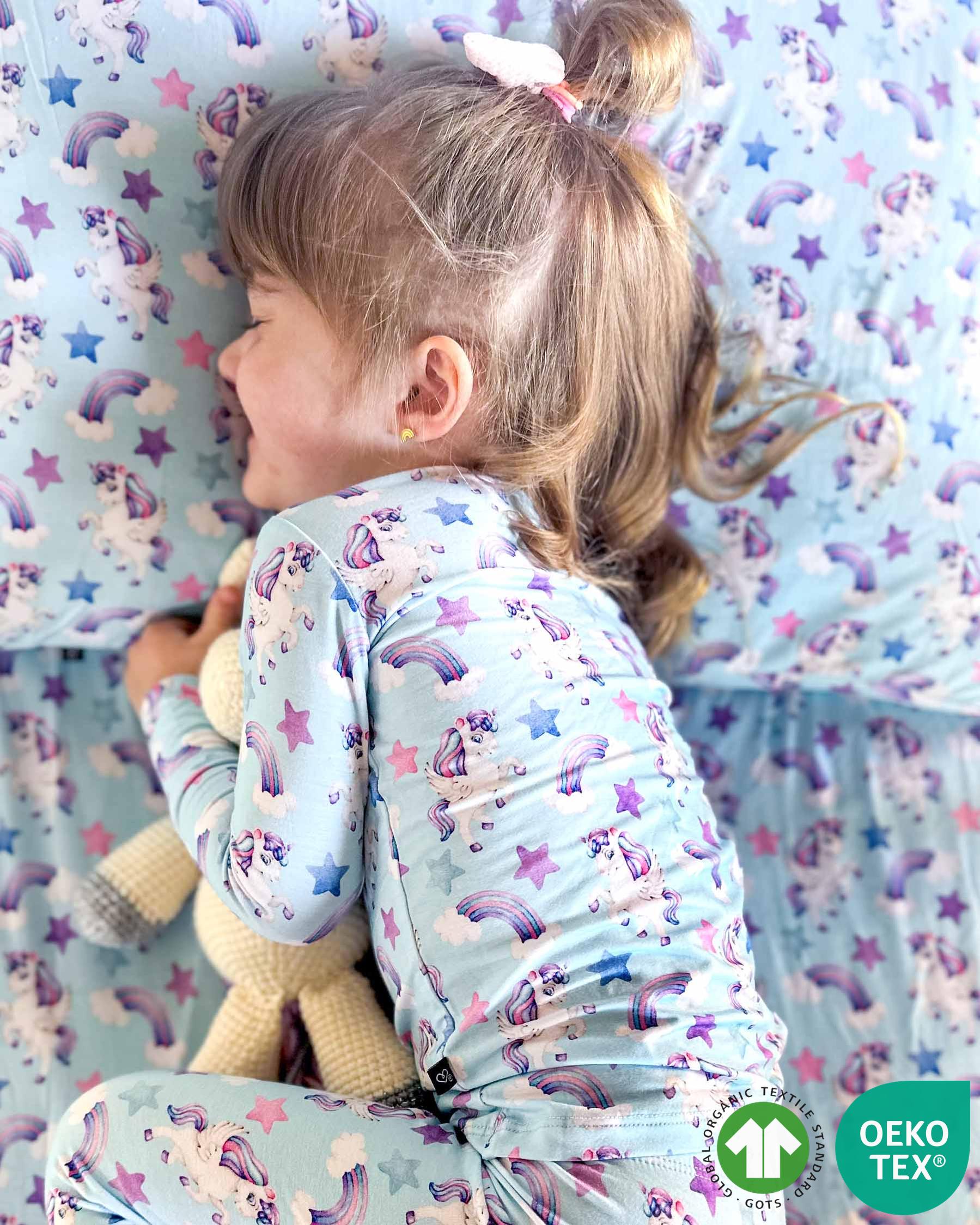 Lev Baby Unicorn Pillowcases: Set of 2