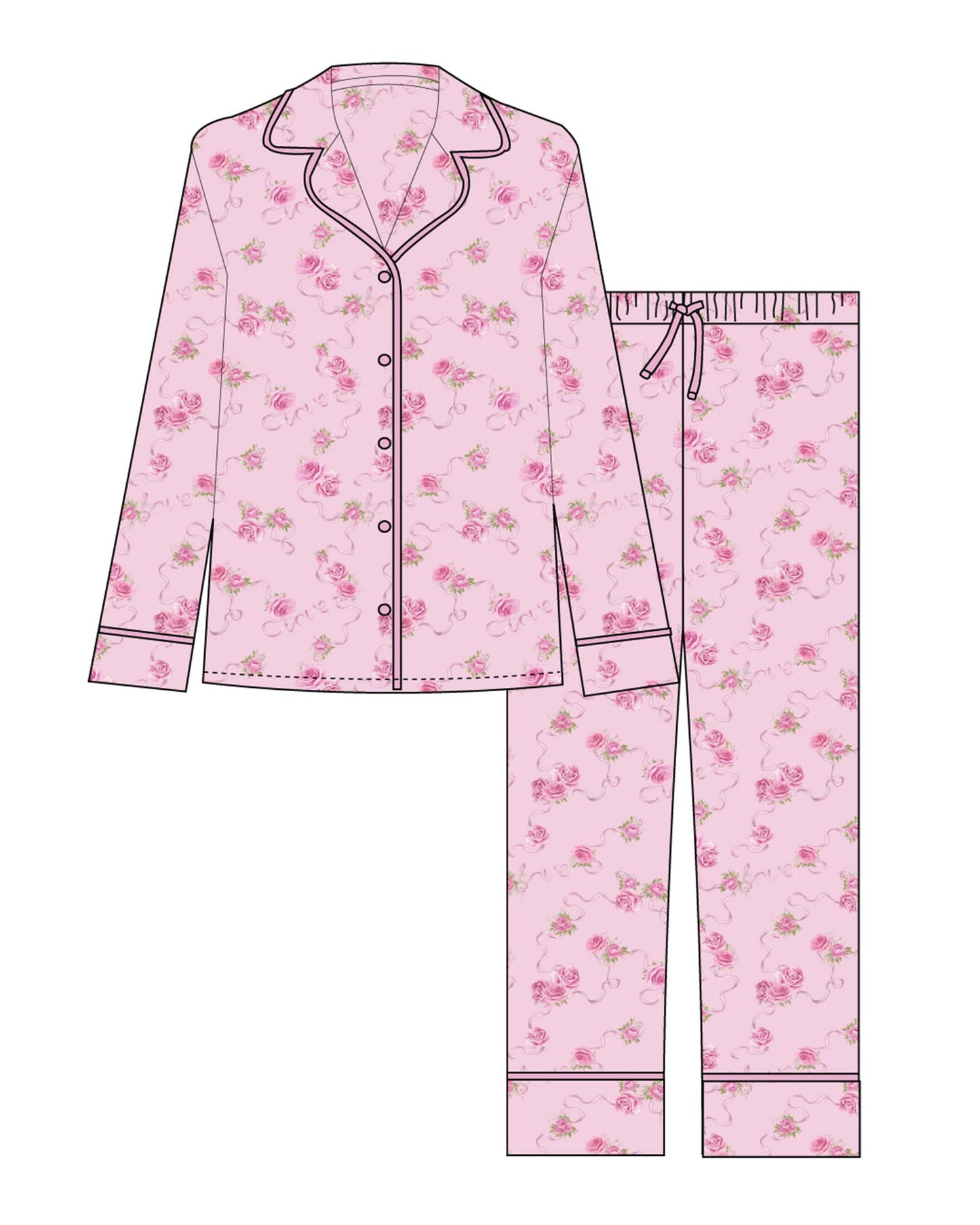 Kaia Mama Classic Long Sleeve PJ