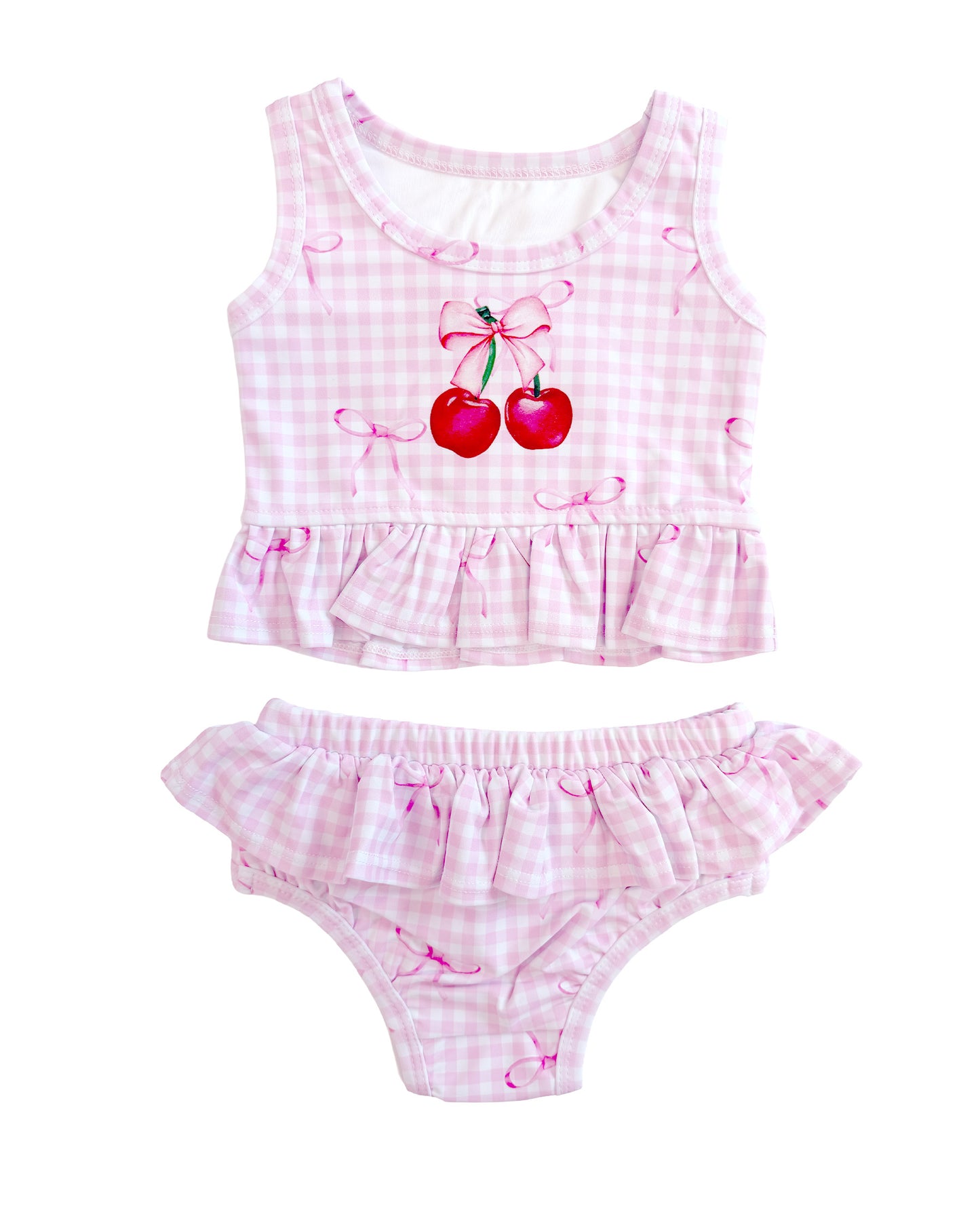 Astrid Ruffled 2-piece Swimsuit