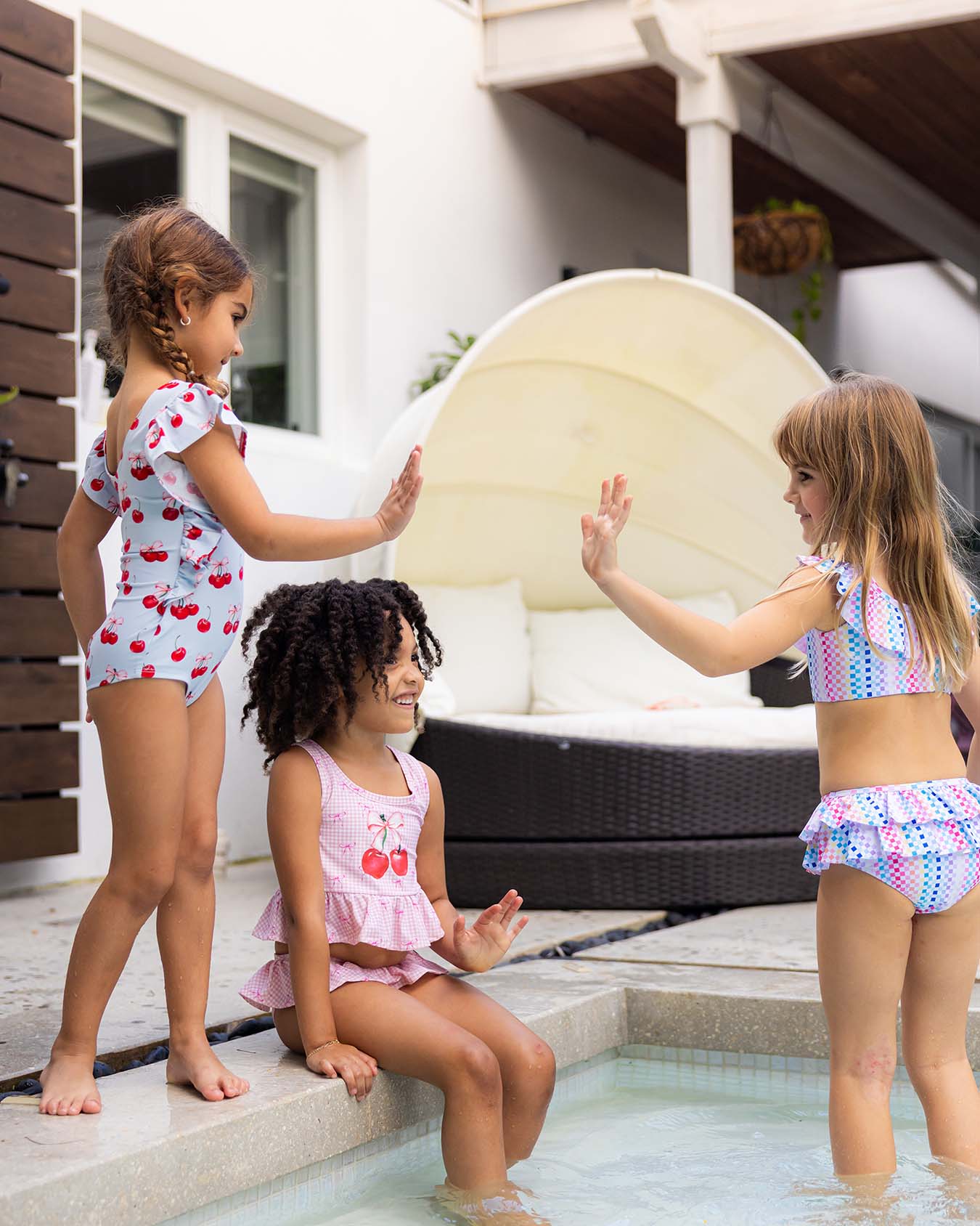 Aria Ruffled 2-piece Swimsuit