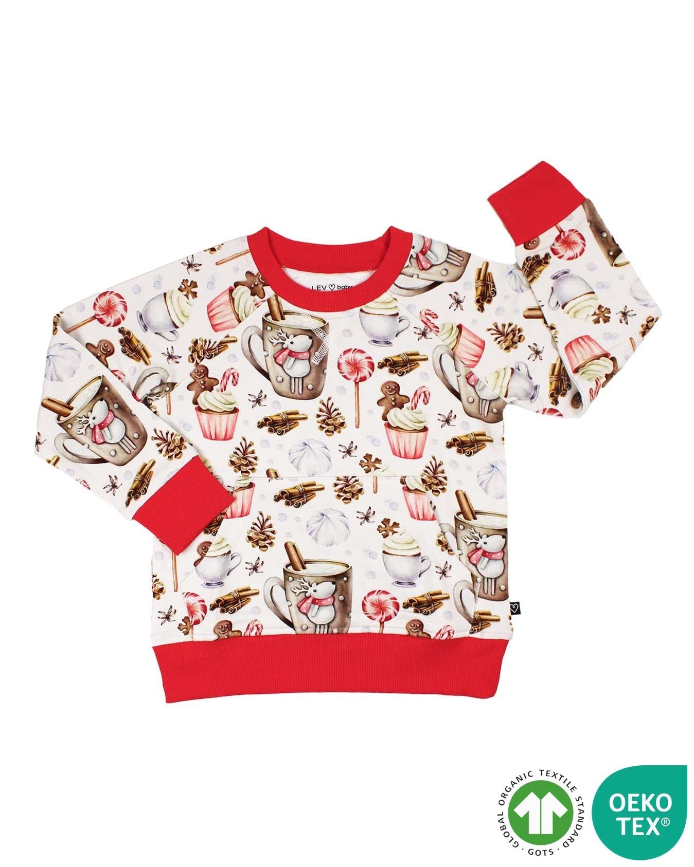 Joy Sweatshirt-[Black Friday Christmas Bamboo Pajamas Deals ]-Lev Baby ™