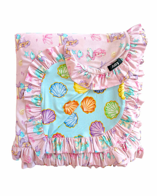 Ariella Ruffled Blanket