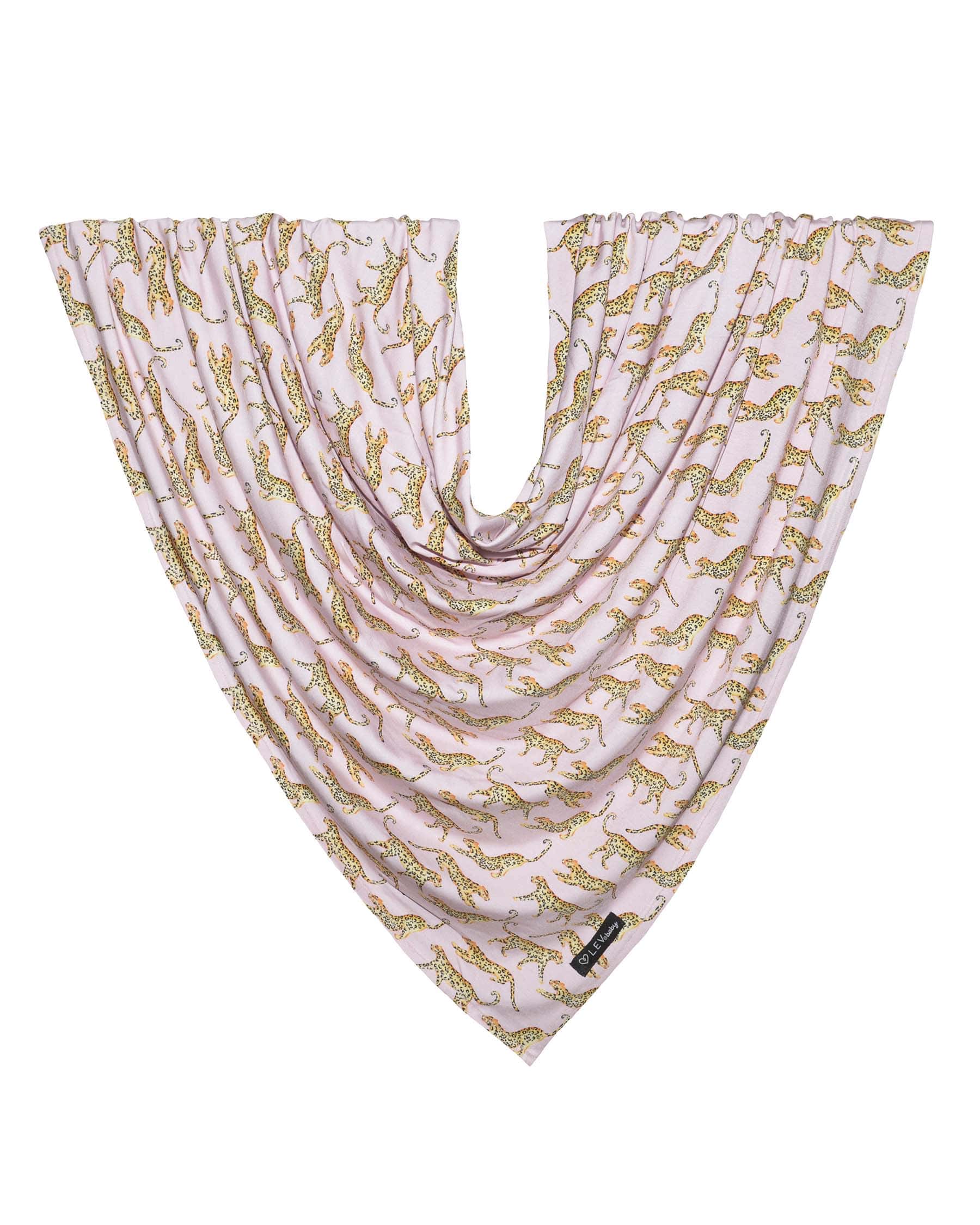 Cheetah Bamboo Swaddle