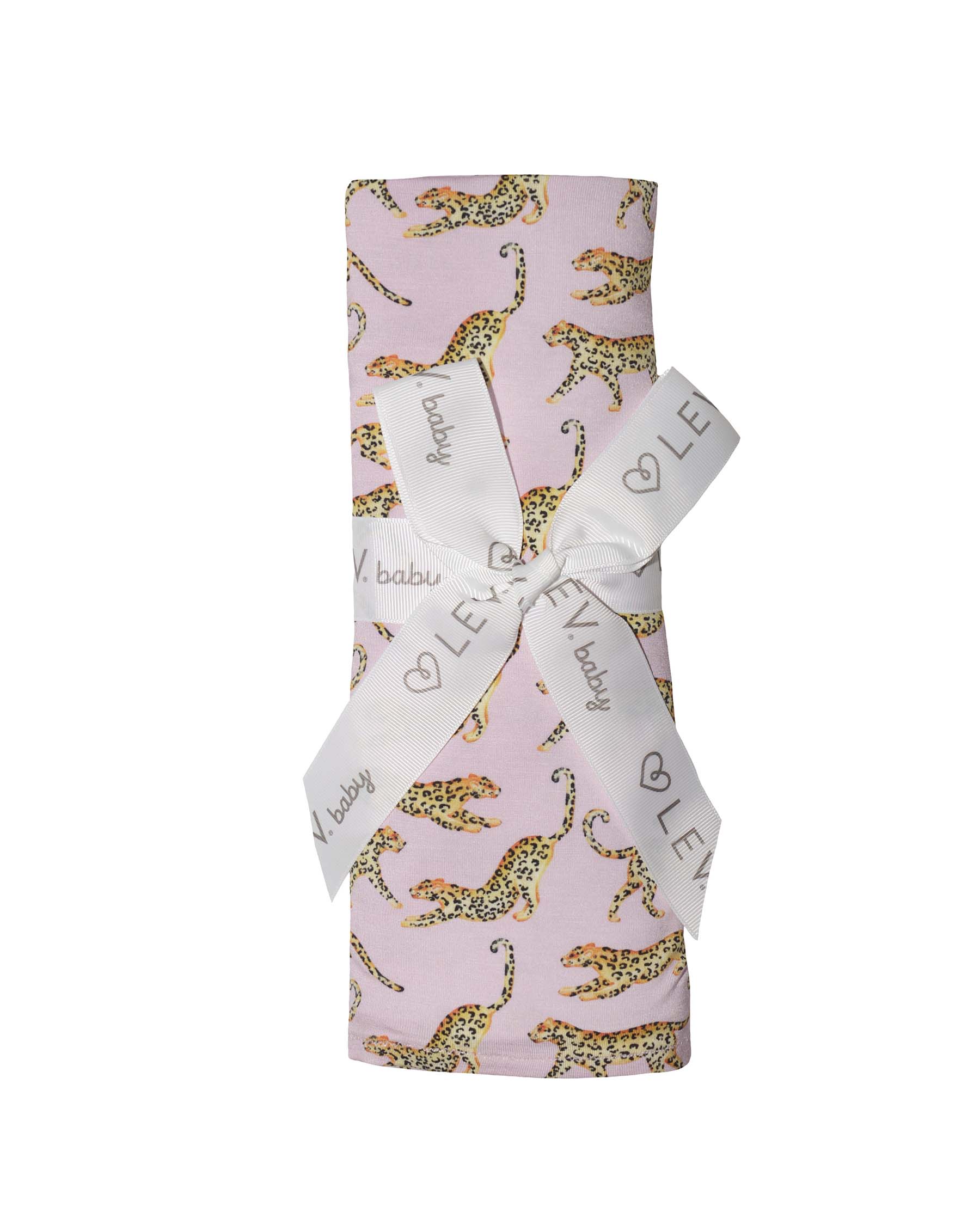 Lev Baby Cheetah Swaddle