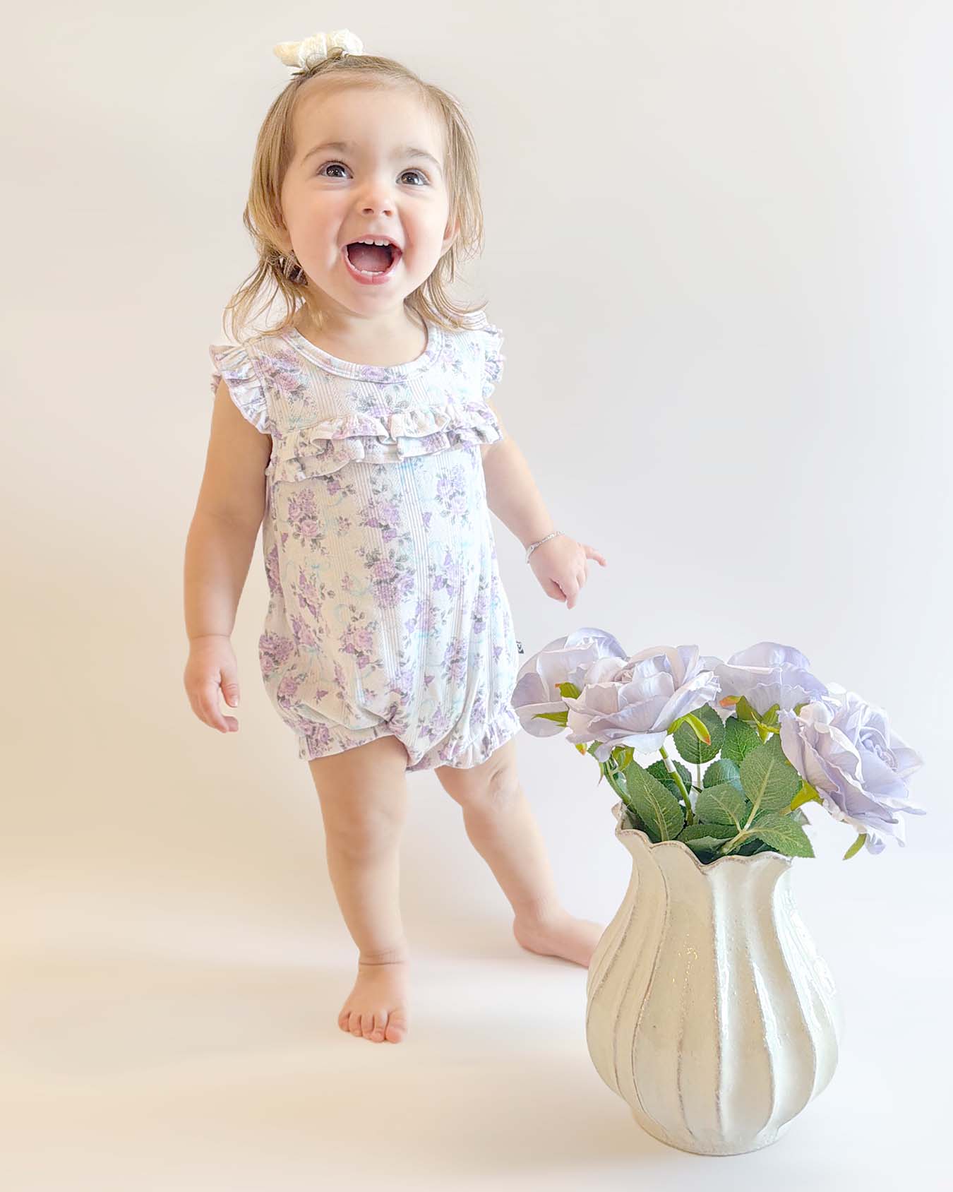 Etta Pointelle Bubble Romper