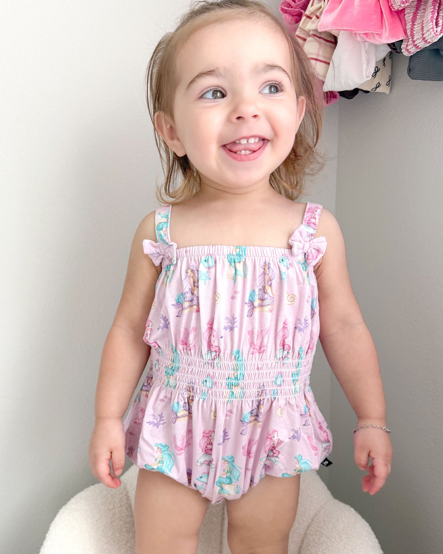 Ariella Smocked Bubble