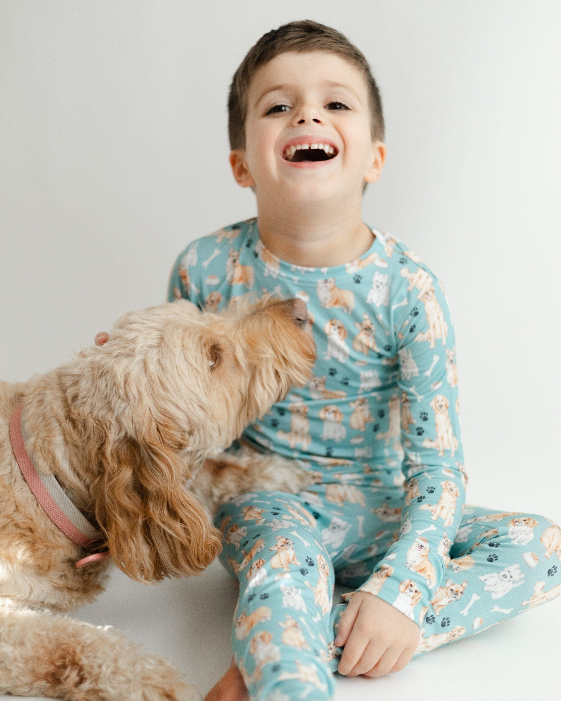 Dogs Bamboo Toddler Lounge