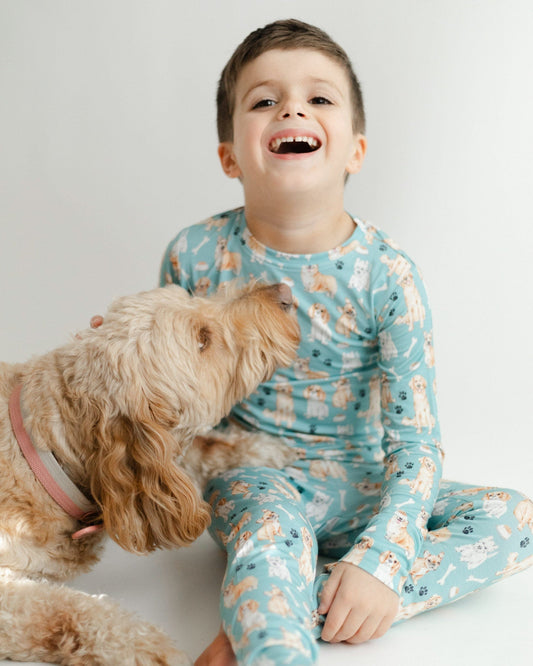 Dogs Bamboo Toddler Lounge