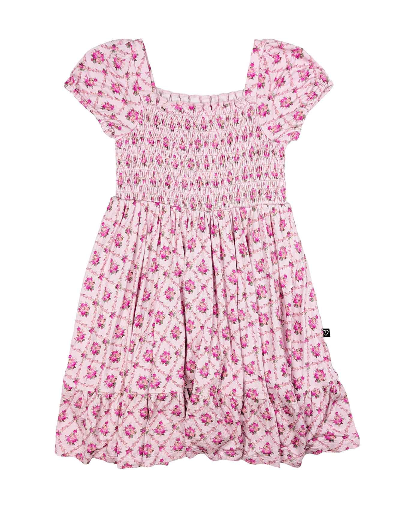 Caroline Smocked Bubble Twirl Dress