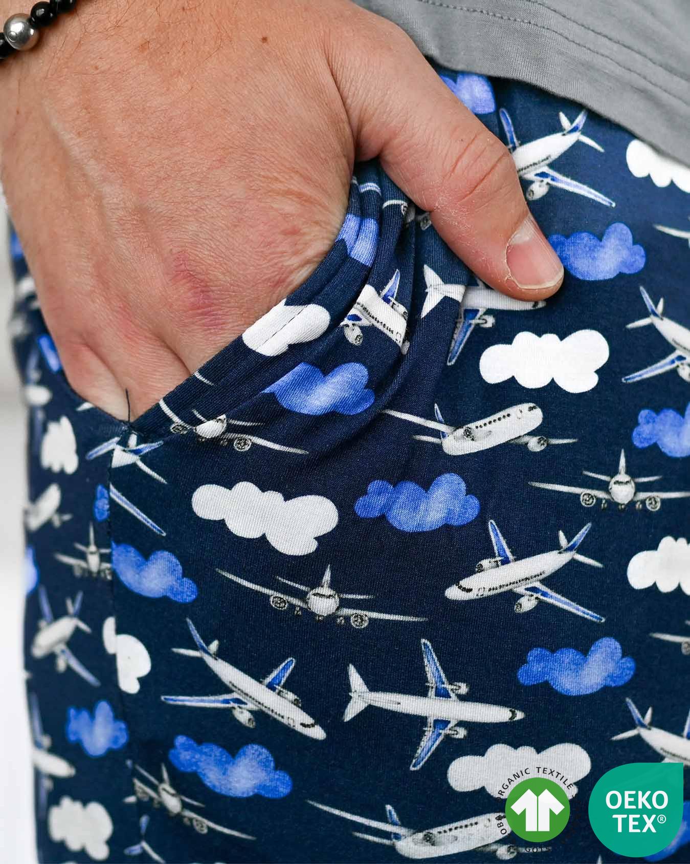 Airplane Mens Lounge Bottom