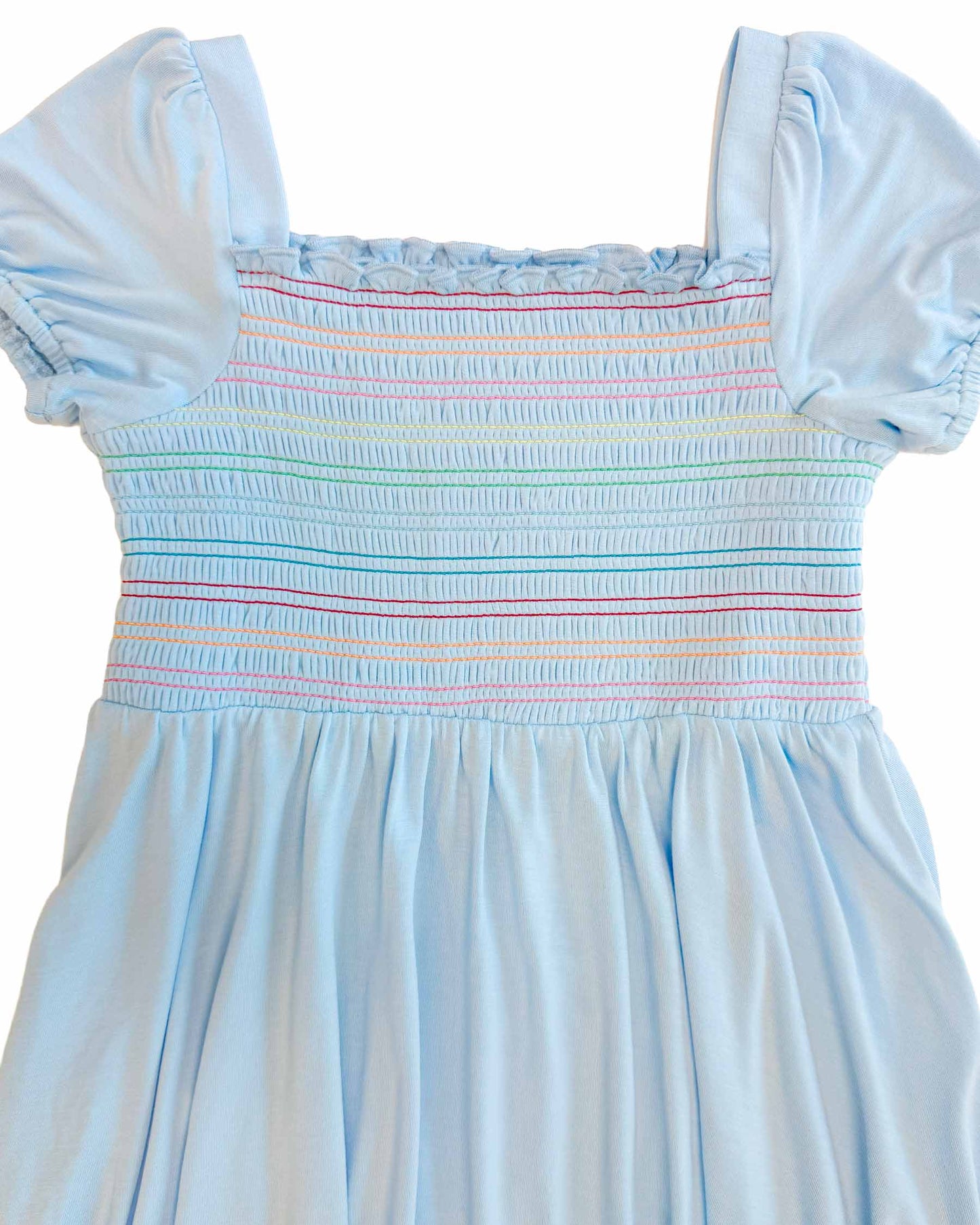 Jenna Smocked Bubble Twirl Dress