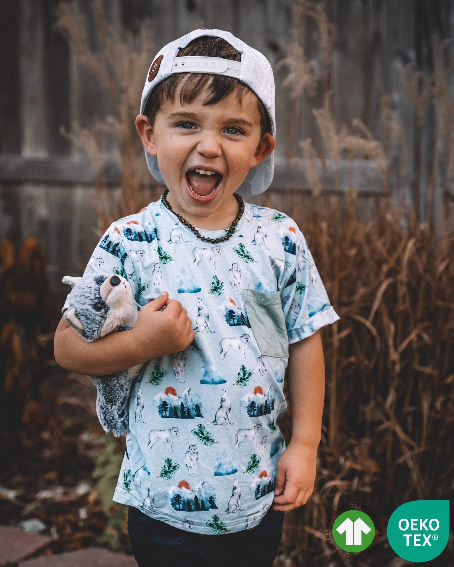 Sustainable Bamboo Wolf T-Shirt