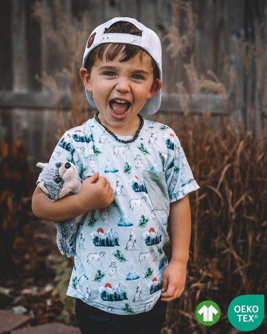 Sustainable Bamboo Wolf T-Shirt