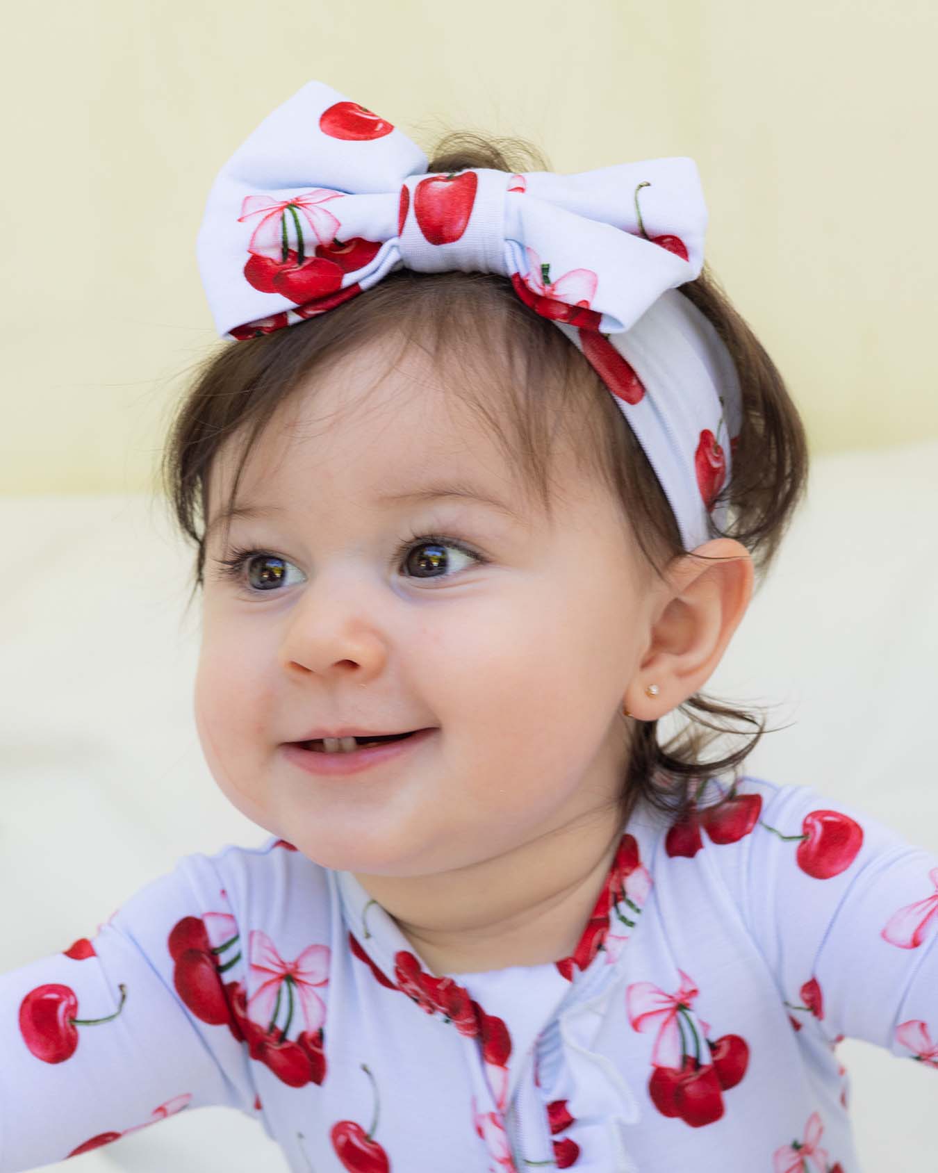 Alice Ruffled Zippered Footie