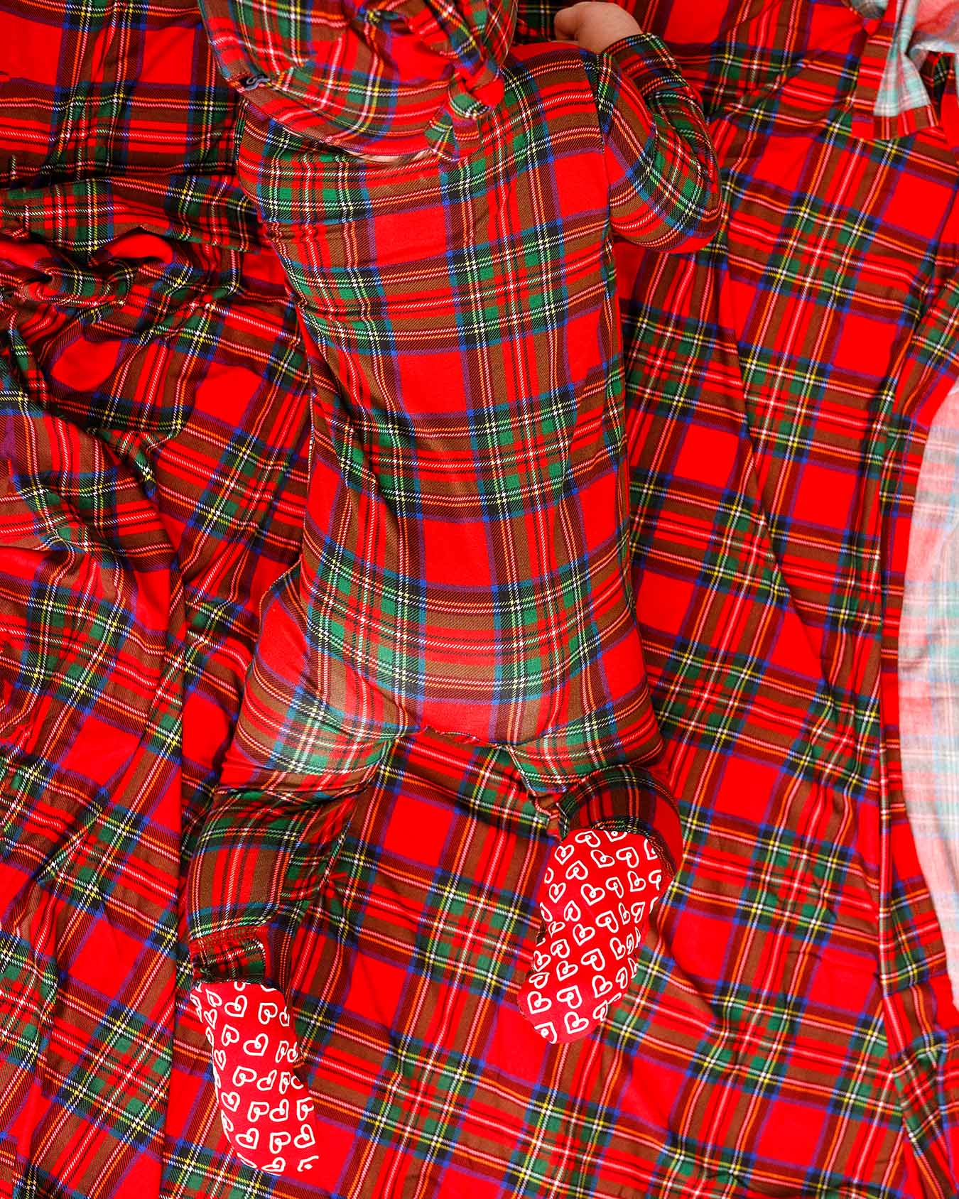 December Boy Zippered Footie (without ruffle)