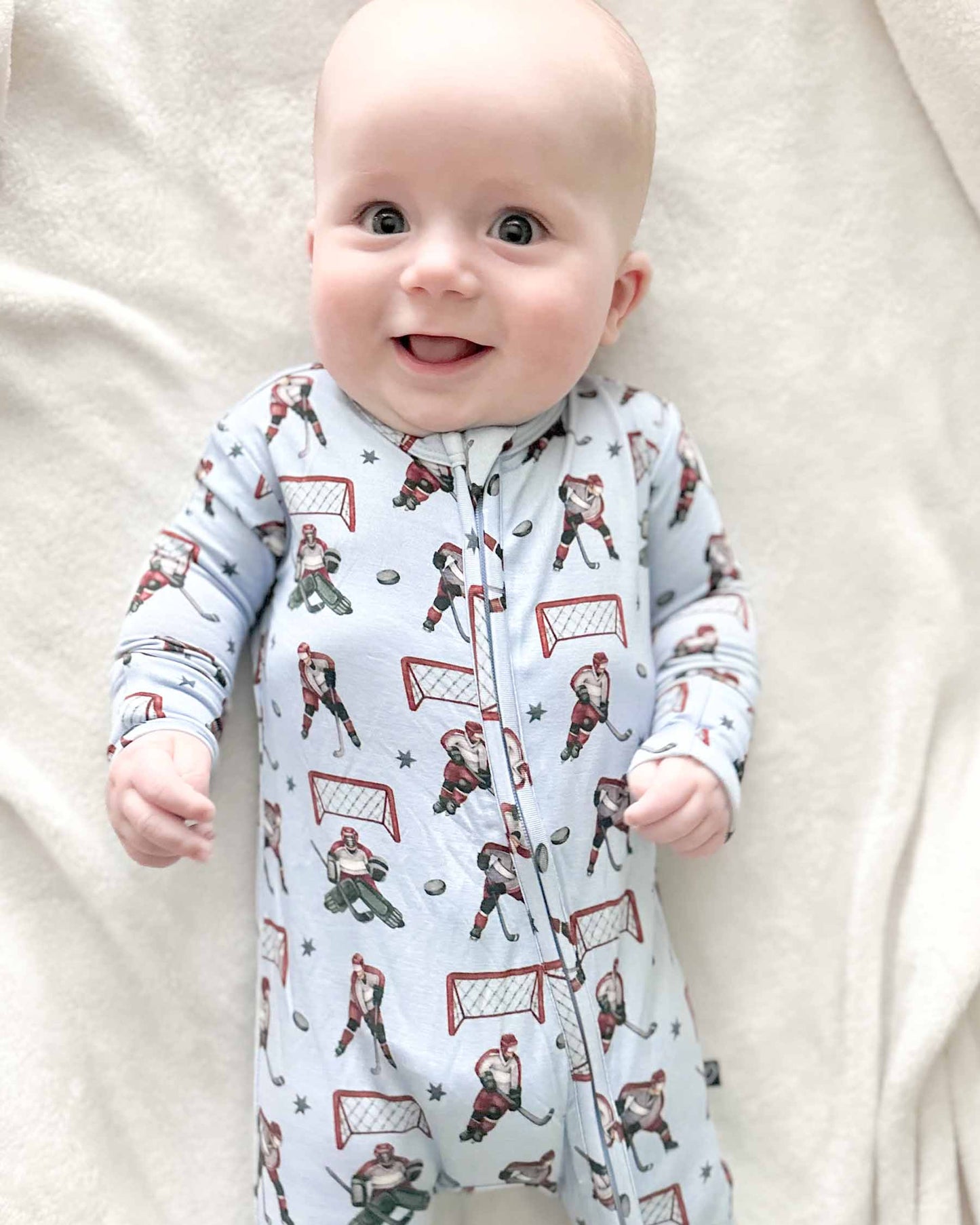 Bobby Zippered Footie