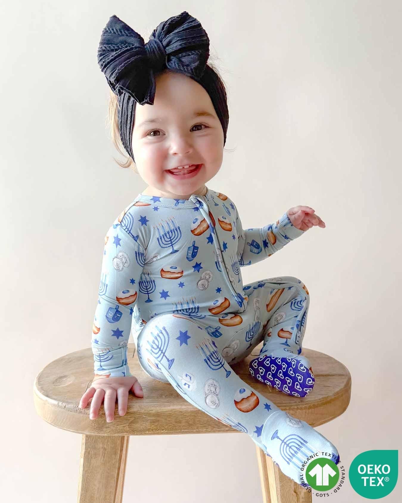 Zohar Zippered Footie