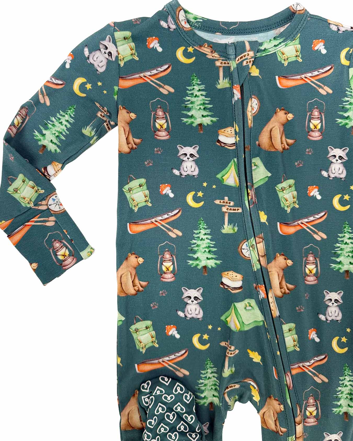 Wesley Zippered Footie