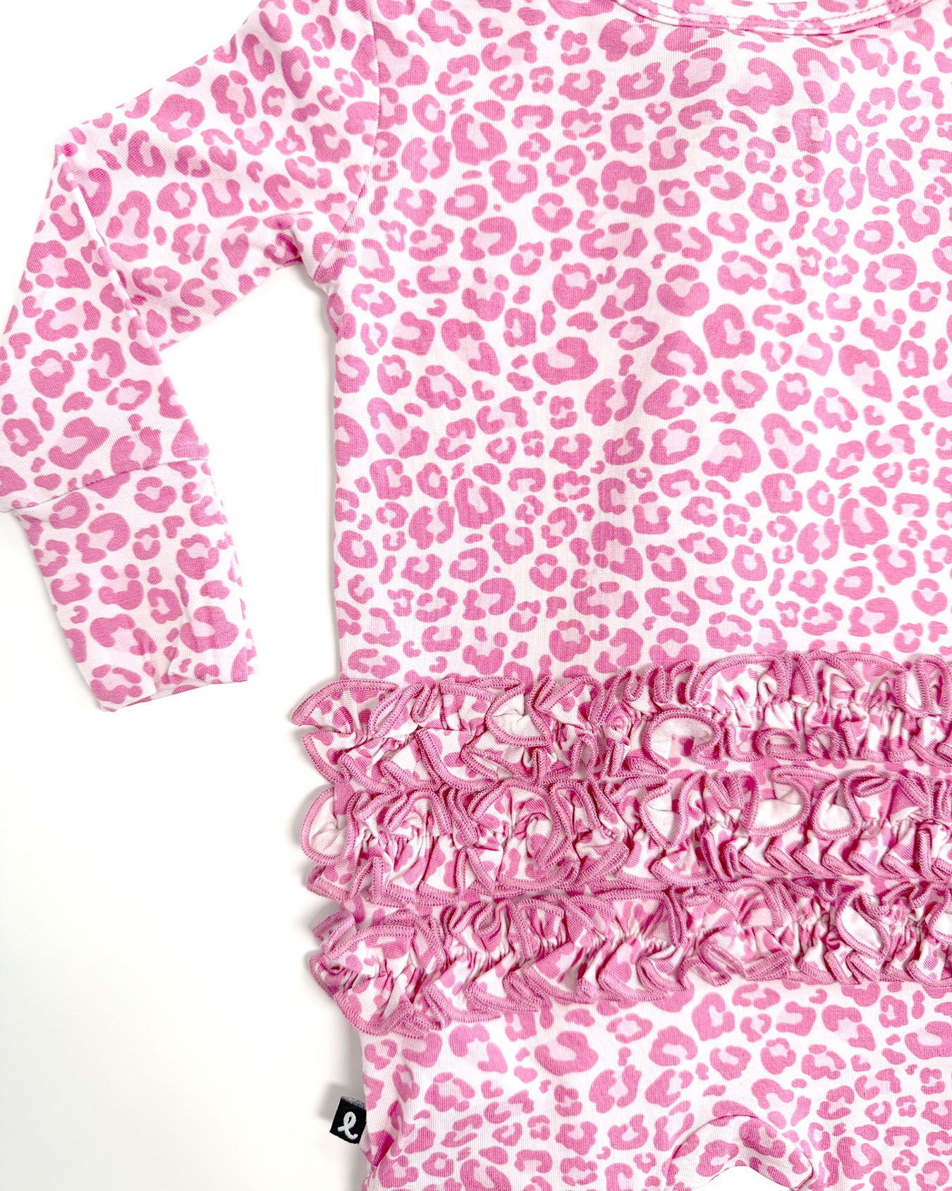 Mia Ruffled Zippered Footie