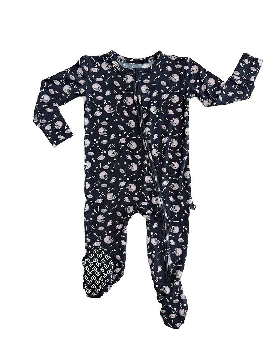 Brett Zippered Footie