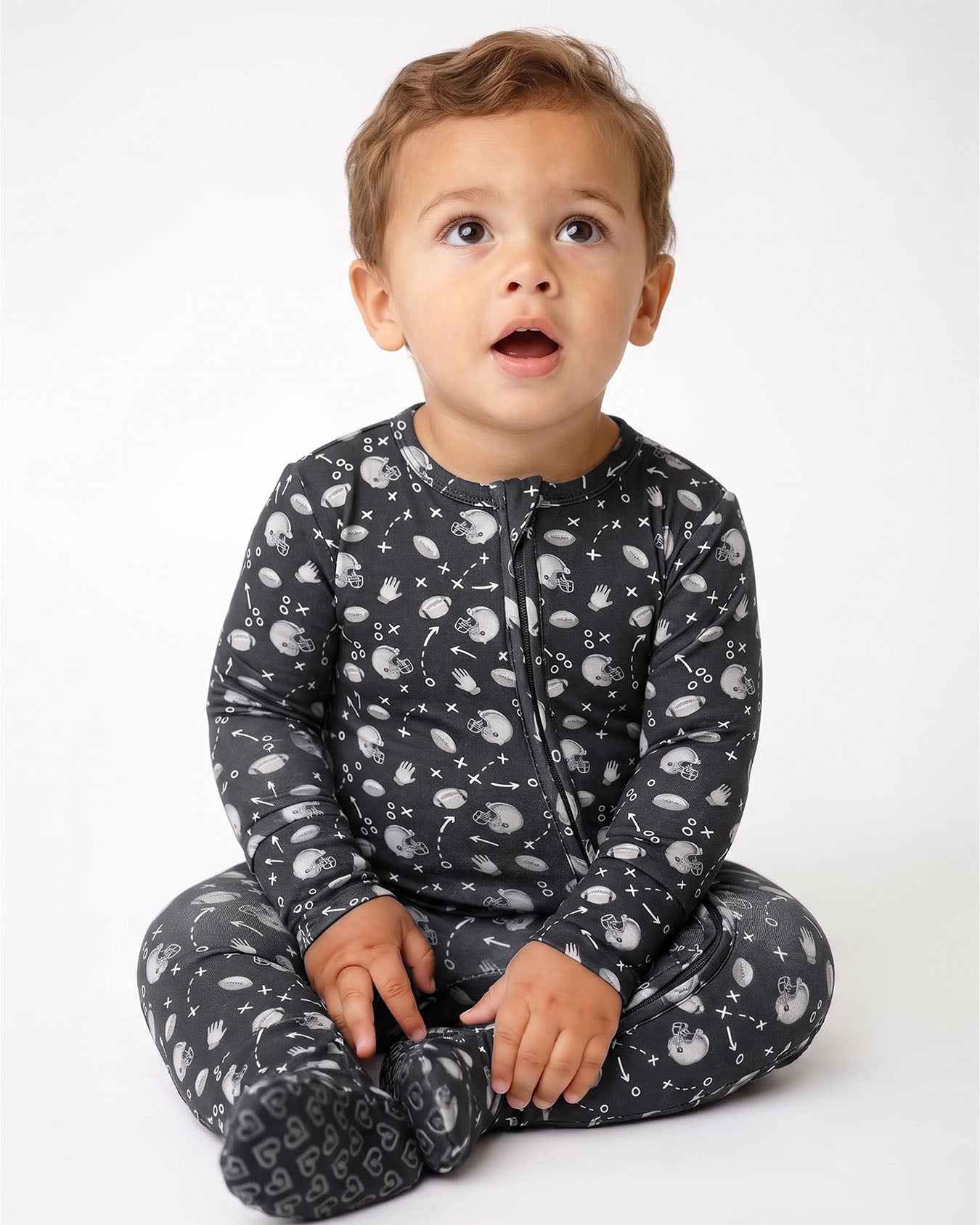 Brett Zippered Footie