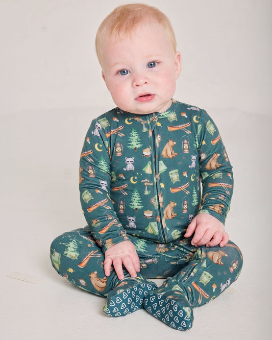 Wesley Zippered Footie