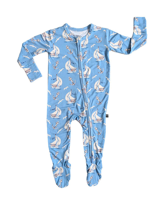 Robert Zippered Footie
