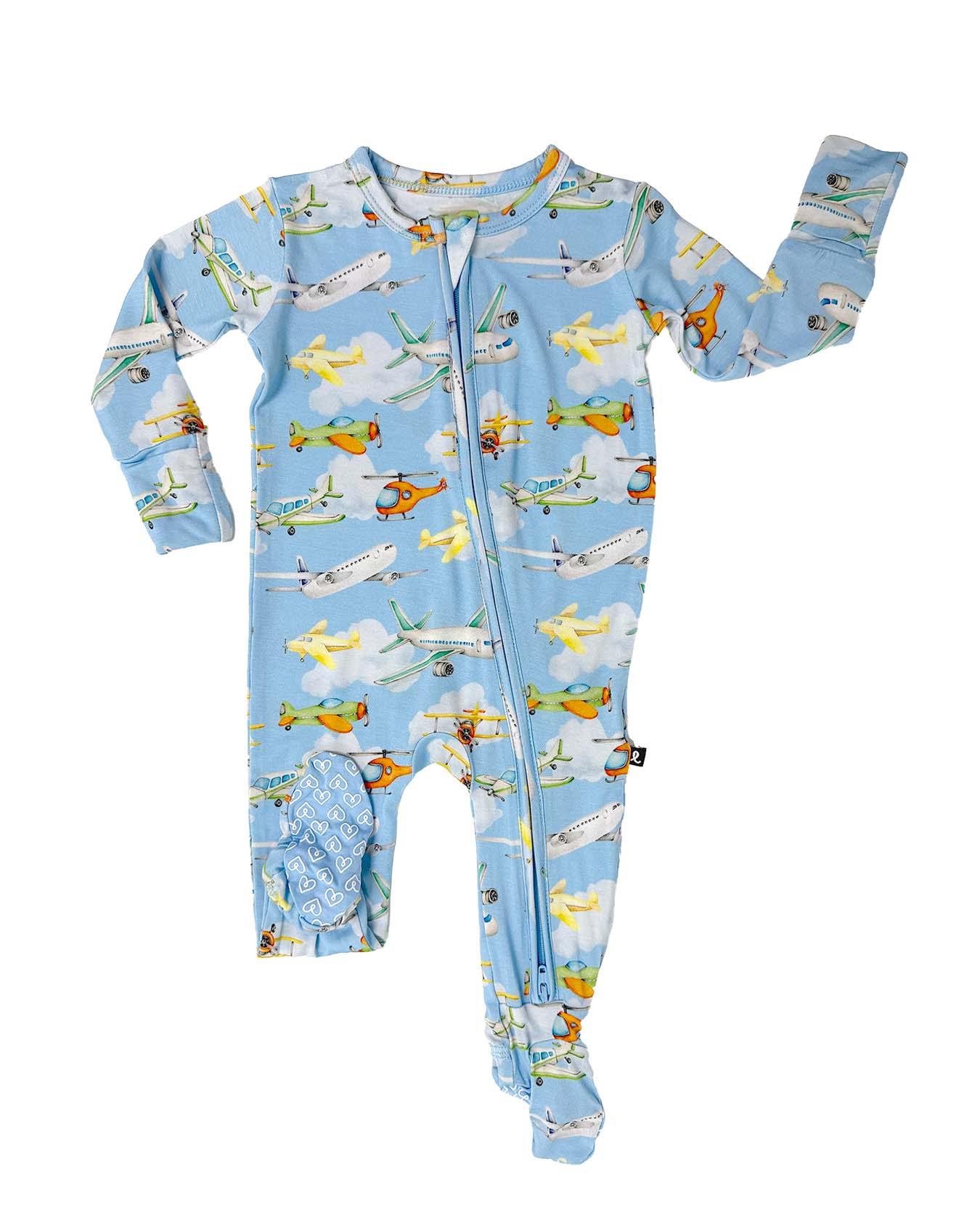 Theodore Zippered Footie