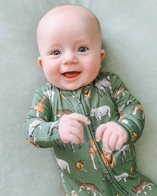 George Zippered Footie