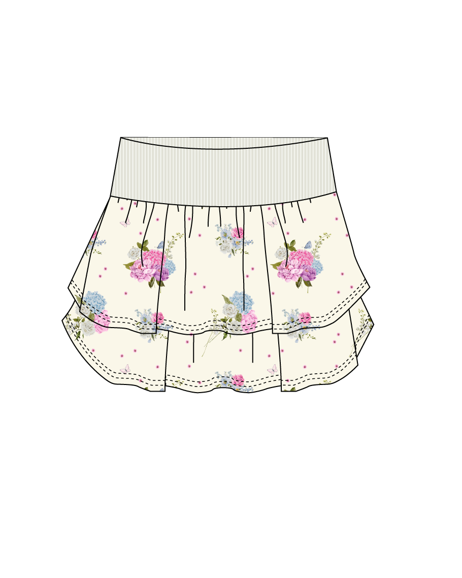 Elsie French Terry Skirt