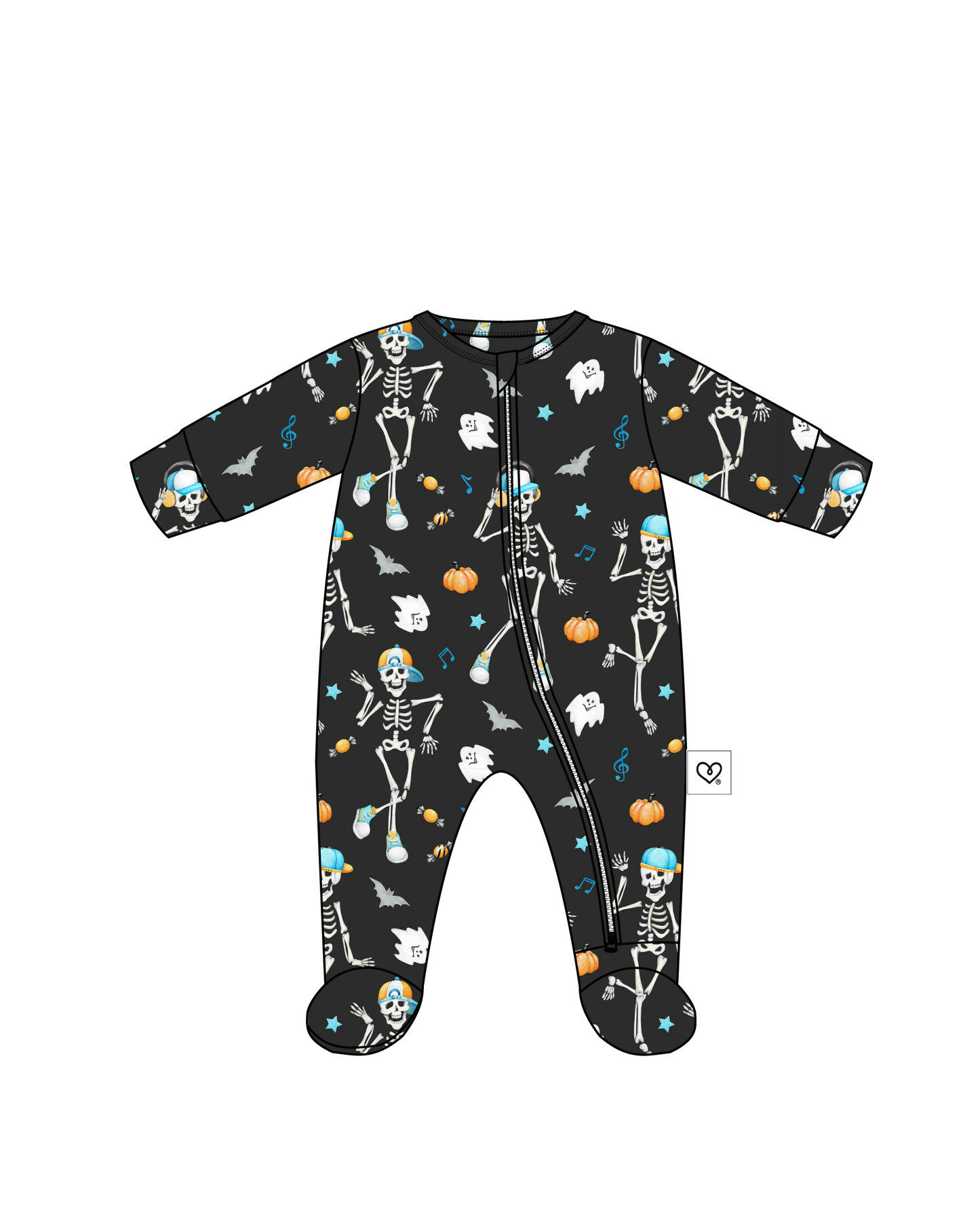 Jason Zippered Footie