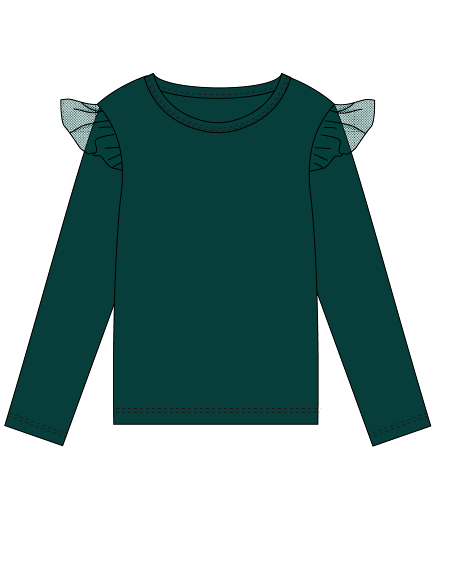 Nova Tulle Top