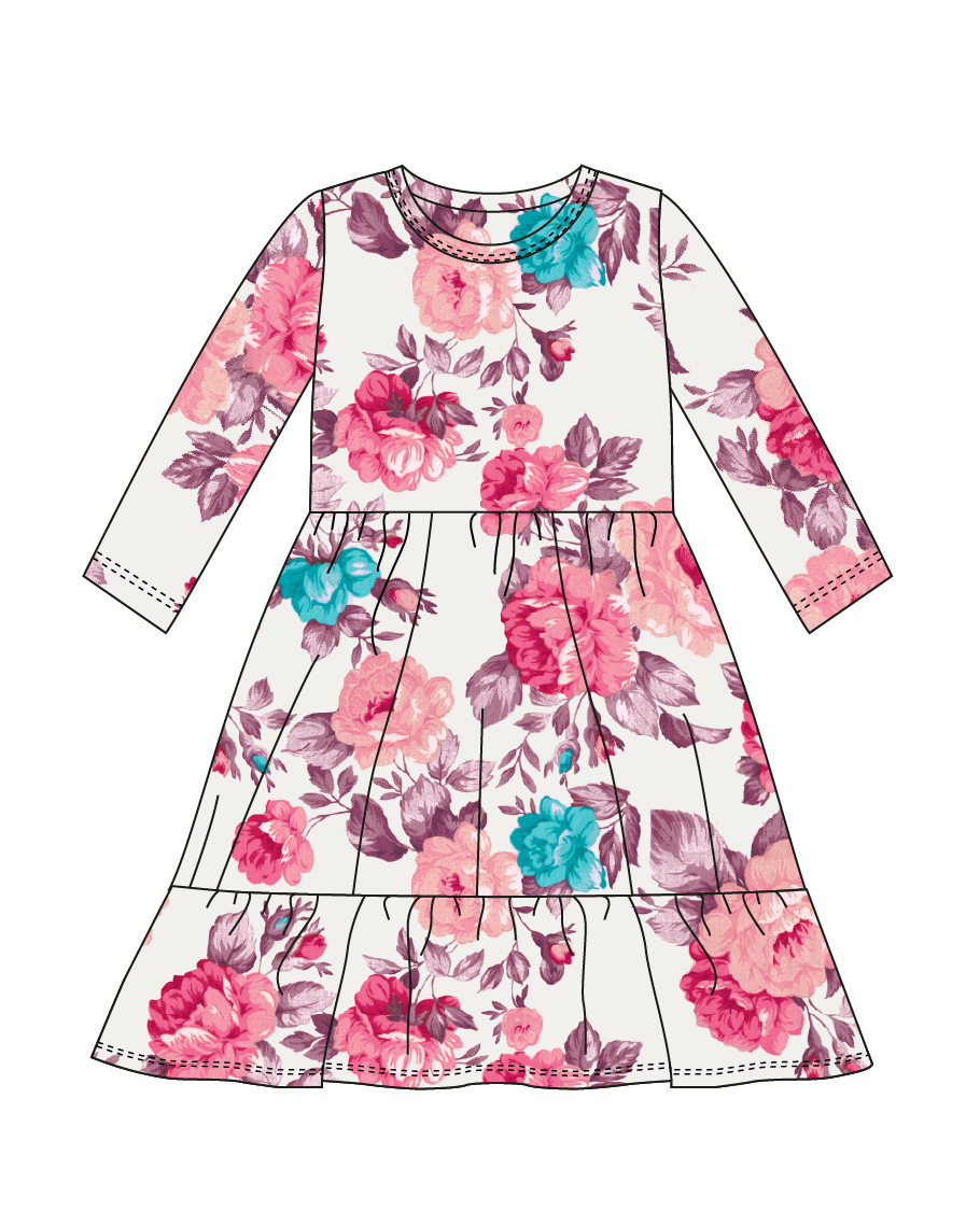 Naomi Long Sleeve Dress