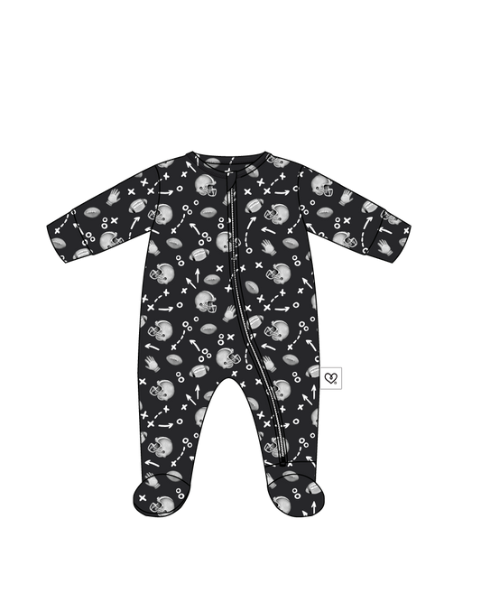 Brett Zippered Footie