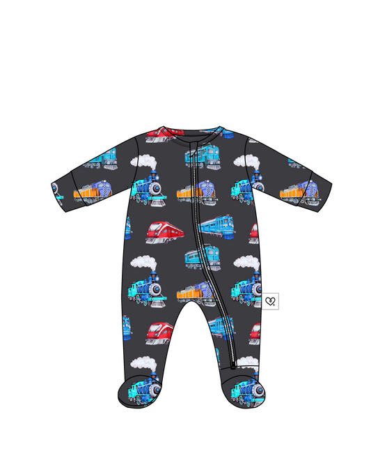 Arthur Zippered Footie