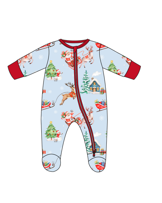 Nico Zippered Footie