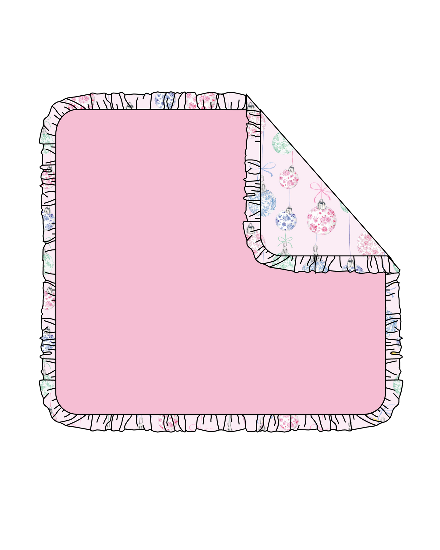 Mariah Ruffled Blanket